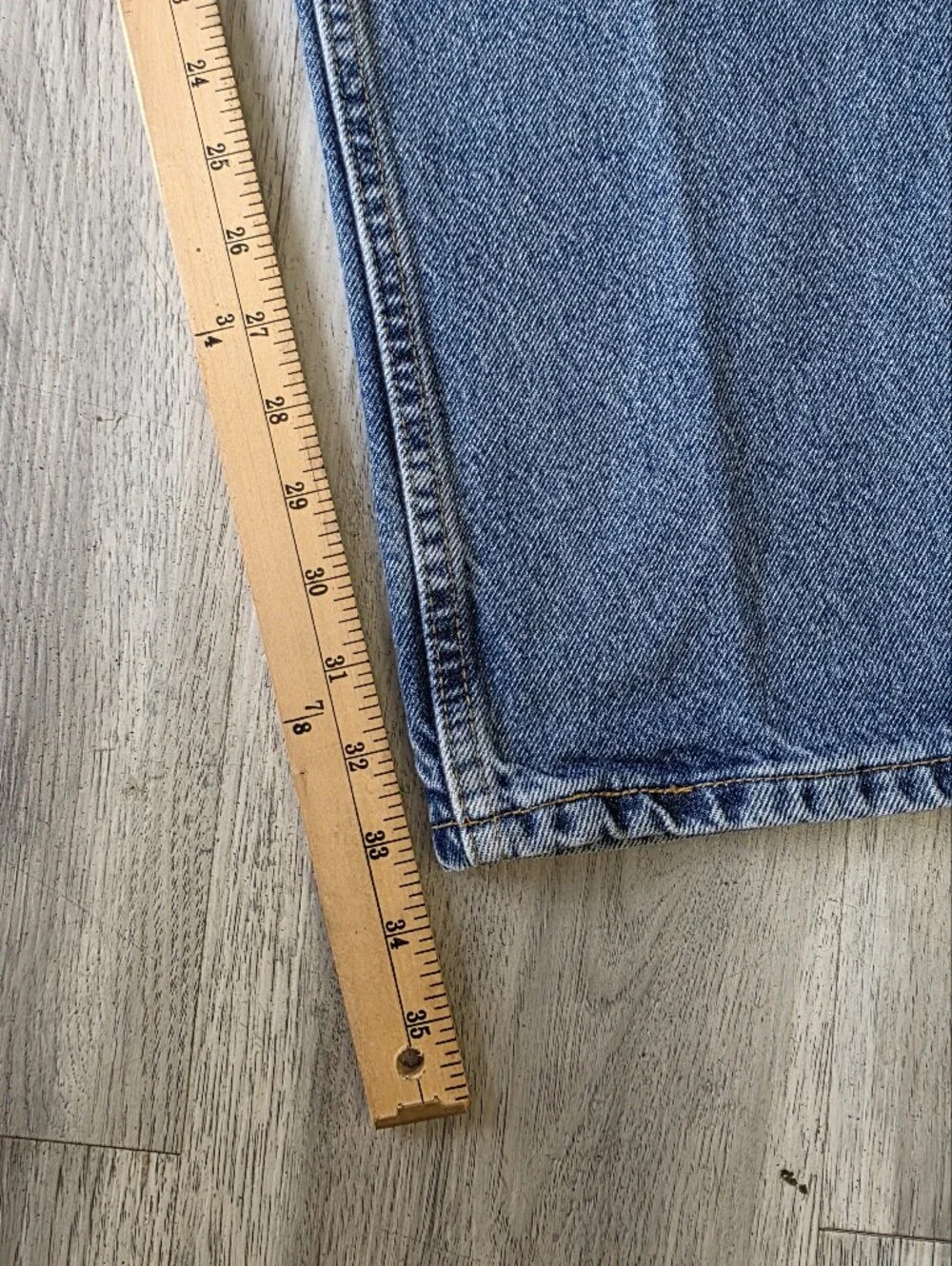 Vintage Levi’s 540 Jeans Mens 36x34 Relaxed Fit Straight Leg Blue Denim Mexico